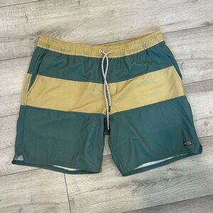 Salty Crew teal & green board shorts